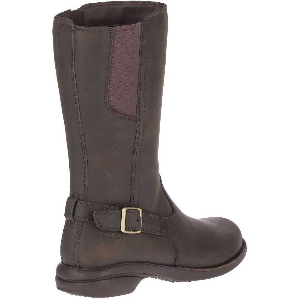 Botas Casuales Merrell Andover Peak Mujer Marrom Oscuro | México-2629780