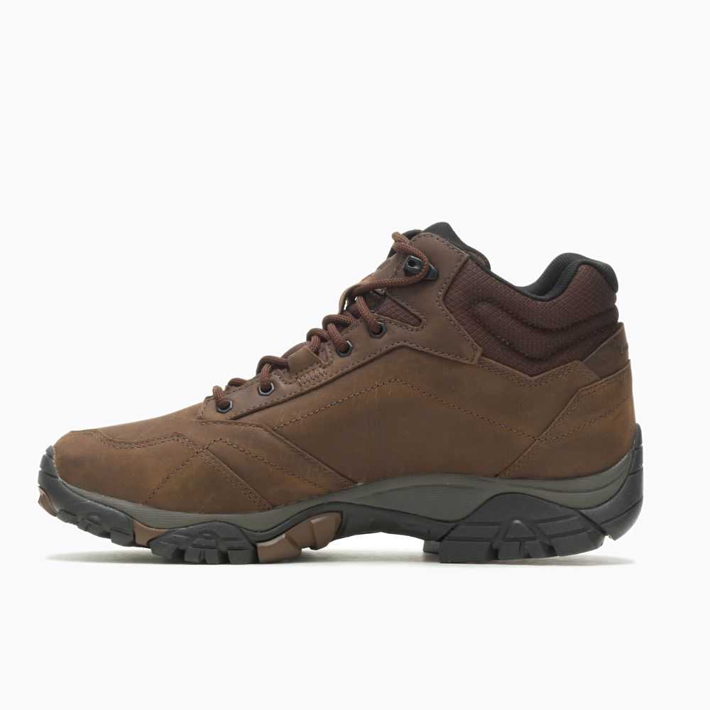 Botas Casuales Merrell Moab Adventure Mid Anchos Hombre Marrom Oscuro | México-6340926