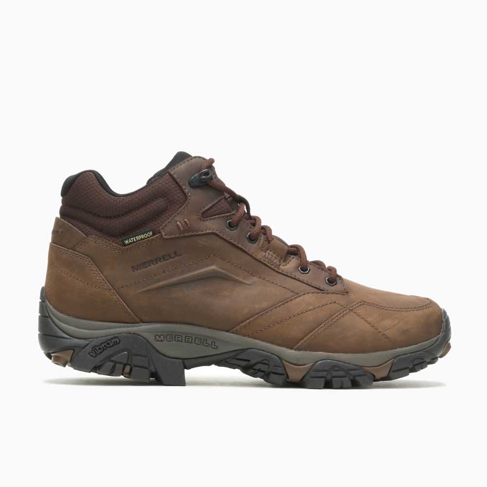 Botas Casuales Merrell Moab Adventure Mid Anchos Hombre Marrom Oscuro | México-6340926