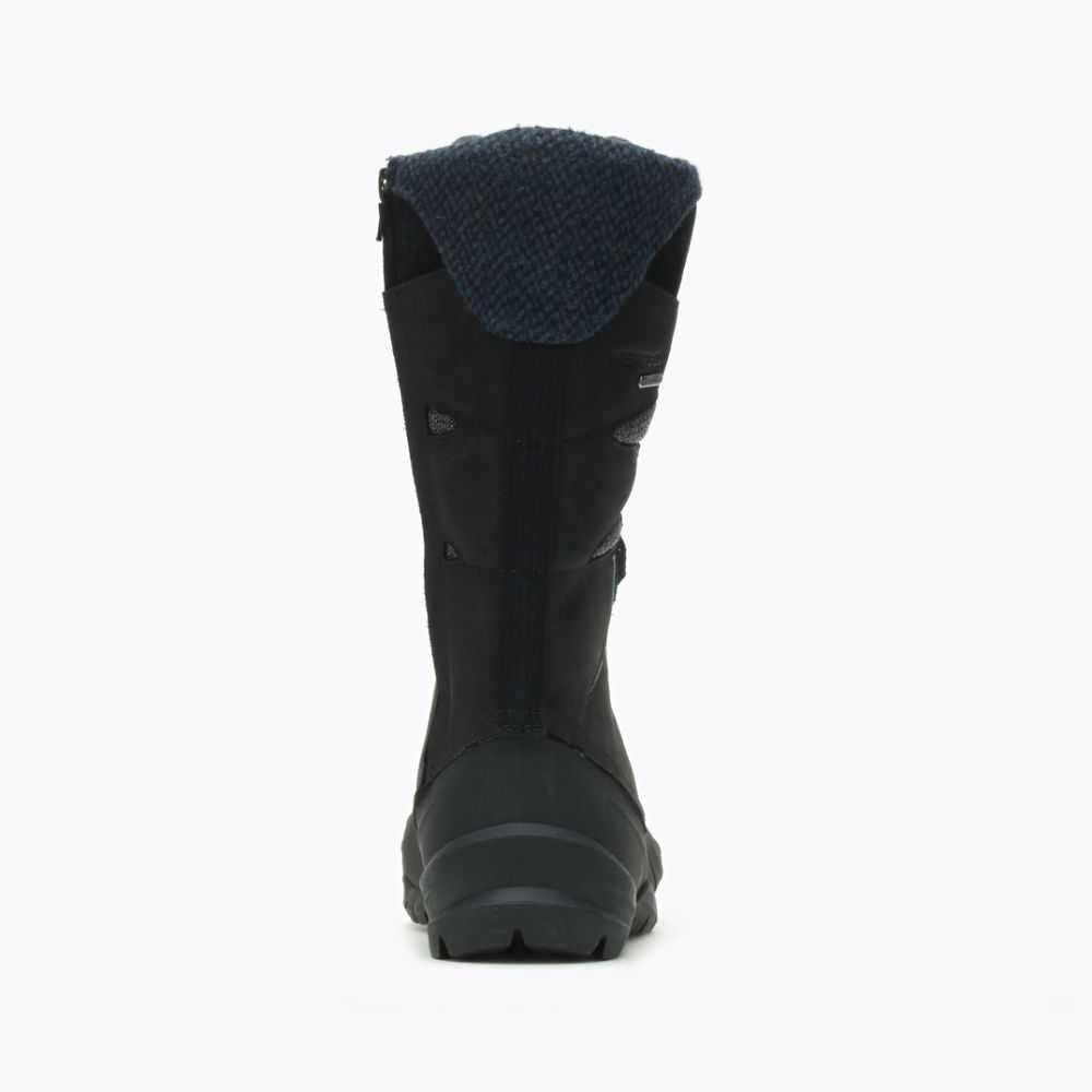 Botas De Invierno Merrell Aurora 2 Mujer Negros | México-9432680