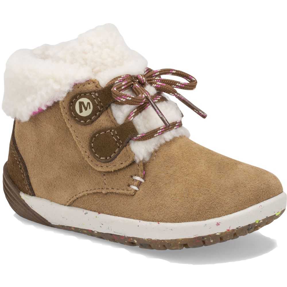 Botas De Invierno Merrell Bare Steps® Niño Marrom | México-2676082