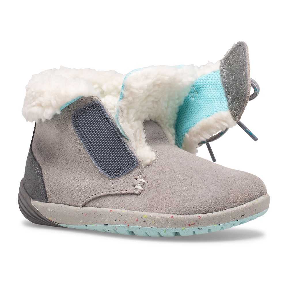 Botas De Invierno Merrell Bare Steps® Niño Grises Turquesa | México-7346092