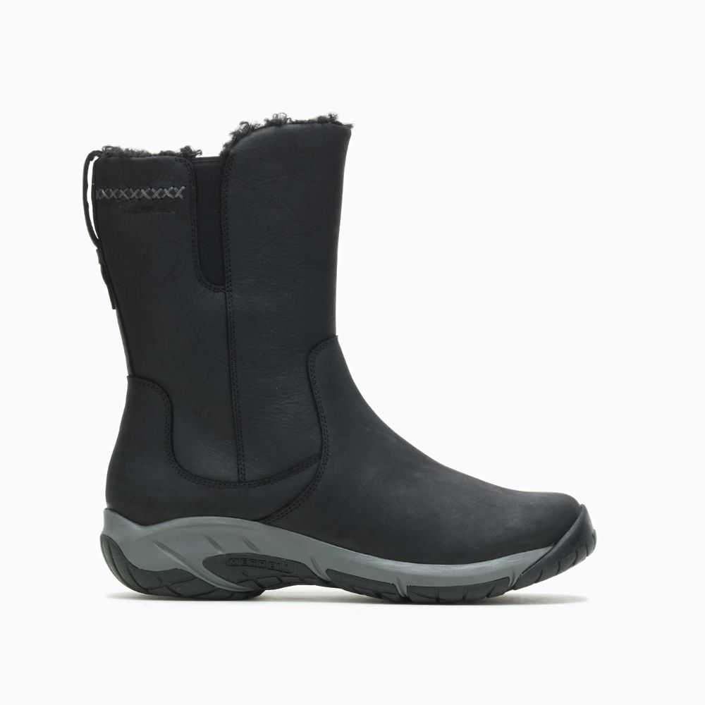 Botas De Invierno Merrell Encore 4 Mujer Negros | México-4826602