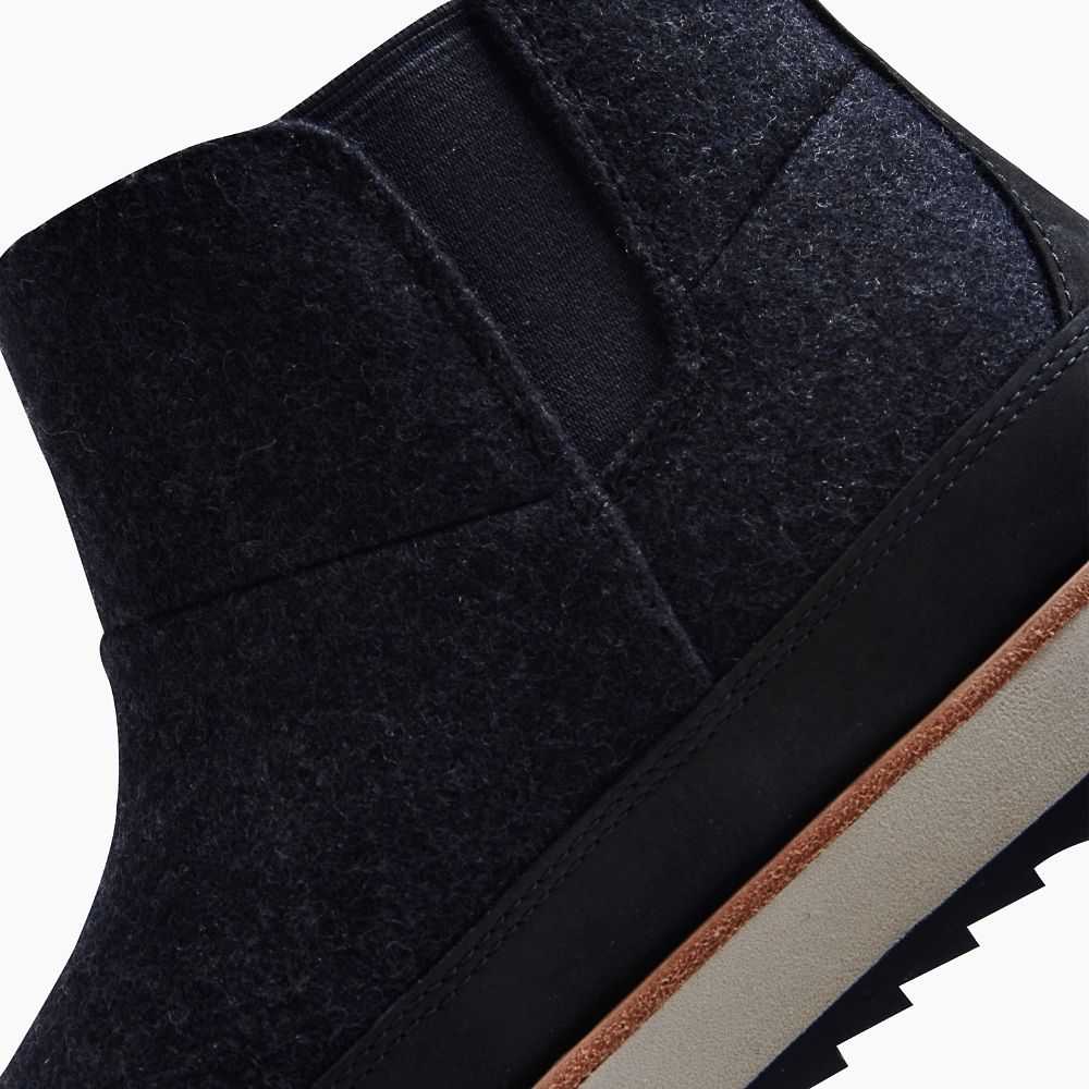 Botas De Invierno Merrell Juno Pull On Mujer Negros | México-0862376