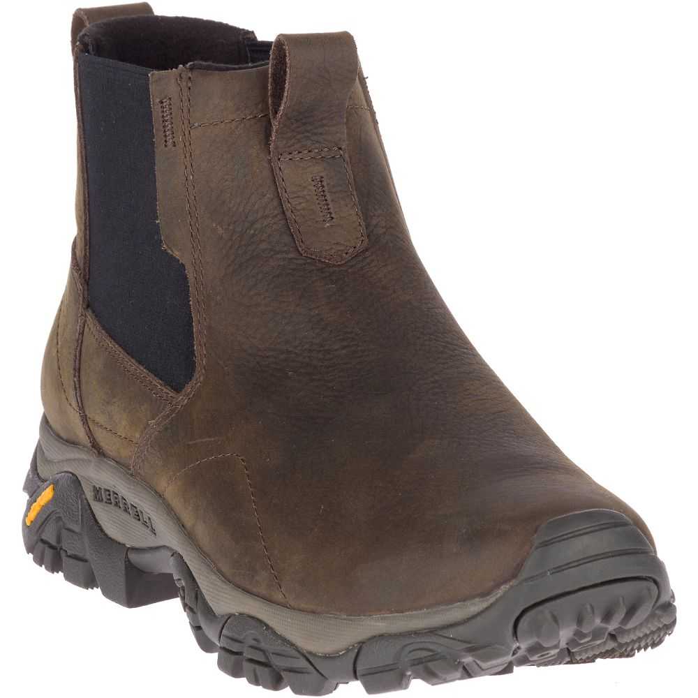 Botas De Invierno Merrell Moab Adventure Chelsea Hombre Marrom | México-3286967