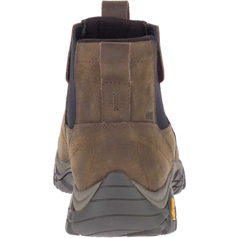 Botas De Invierno Merrell Moab Adventure Chelsea Hombre Marrom | México-3286967