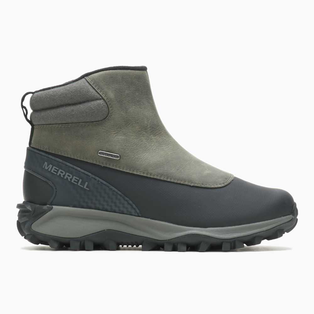 Botas De Invierno Merrell Thermo Kiruna Mid Zip Mujer Grises | México-2920466