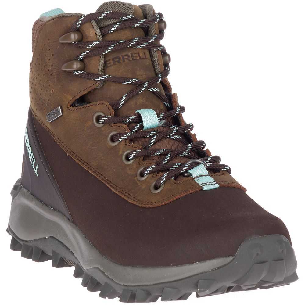 Botas De Invierno Merrell Thermo Kiruna Mid Mujer Marrom | México-6432892