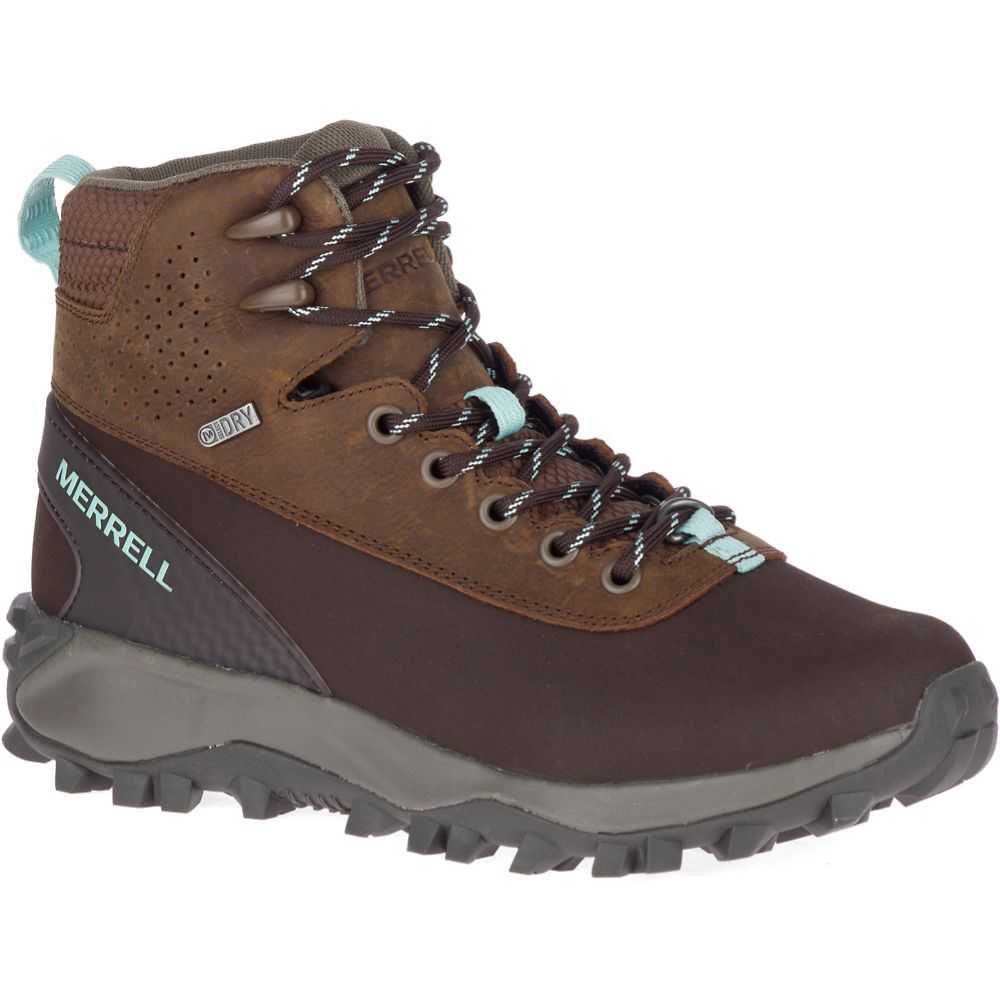 Botas De Invierno Merrell Thermo Kiruna Mid Mujer Marrom | México-6432892