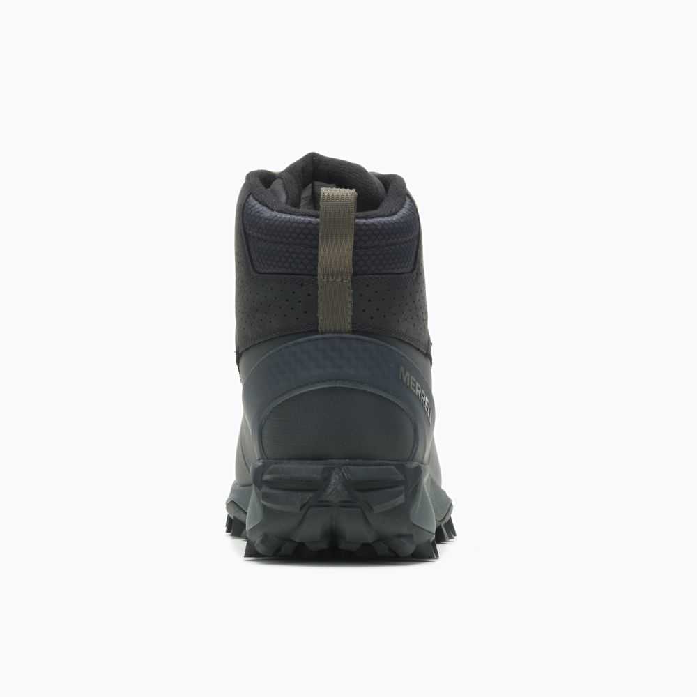 Botas De Invierno Merrell Thermo Kiruna Mid Hombre Negros | México-9342276