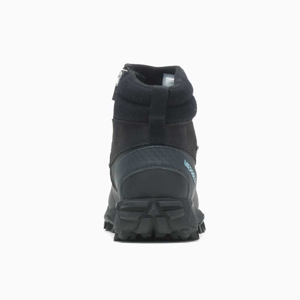 Botas De Invierno Merrell Thermo Kiruna Mid Zip Mujer Negros | México-9370224