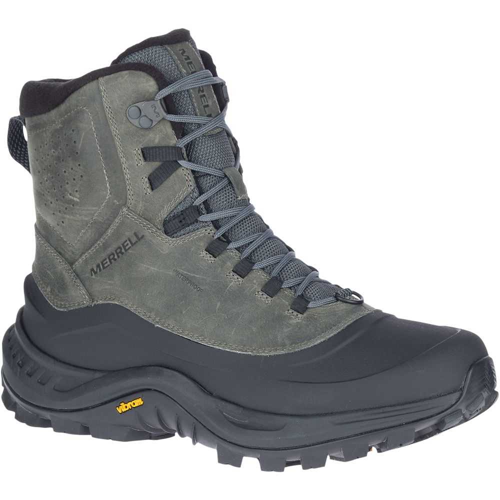 Botas De Invierno Merrell Thermo Overlook 2 Mid Hombre Grises | México-9684762