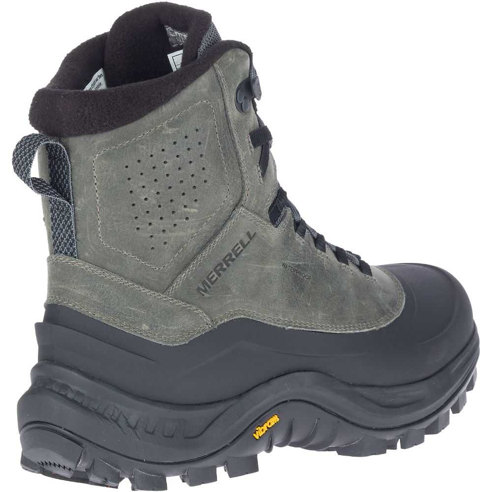 Botas De Invierno Merrell Thermo Overlook 2 Mid Hombre Grises | México-9684762