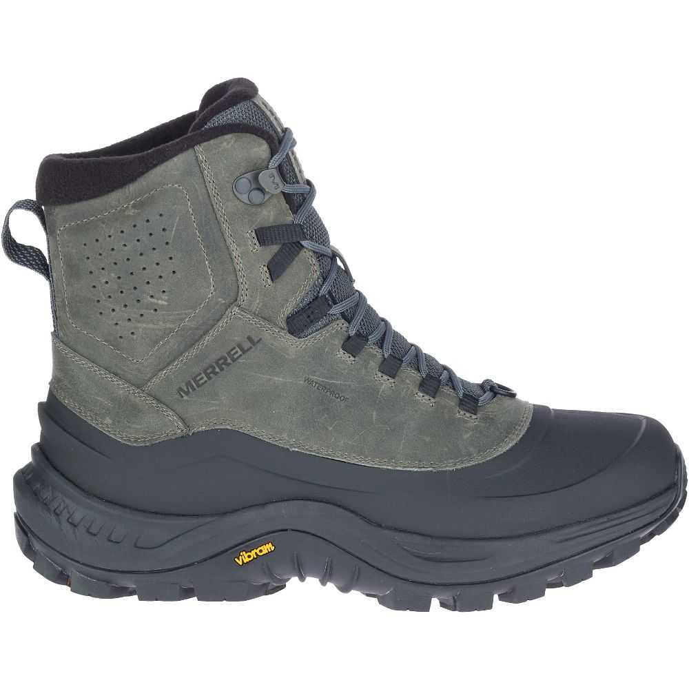 Botas De Invierno Merrell Thermo Overlook 2 Mid Hombre Grises | México-9684762