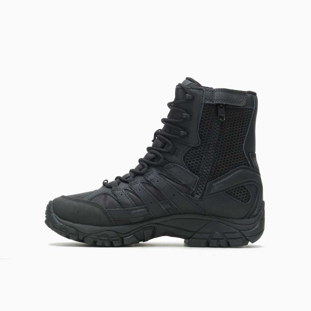 Botas De Seguridad Merrell Moab 2 8 Tactical Hombre Negros | México-2263807