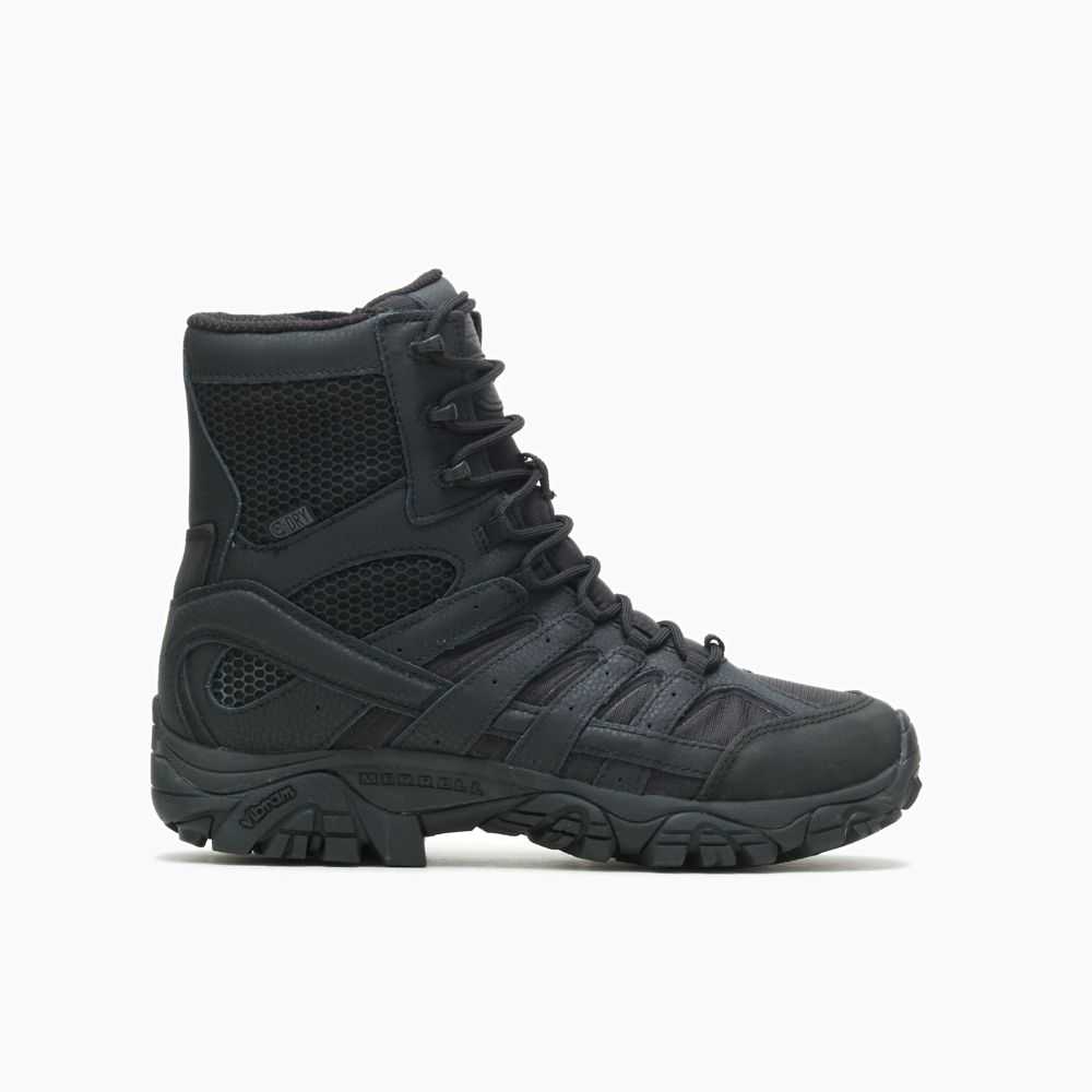 Botas De Seguridad Merrell Moab 2 8 Tactical Hombre Negros | México-2263807