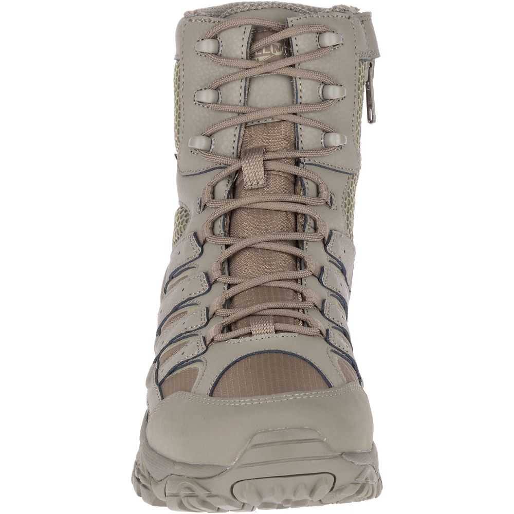 Botas De Seguridad Merrell Moab 2 8 Tactical Hombre Grises | México-3294686