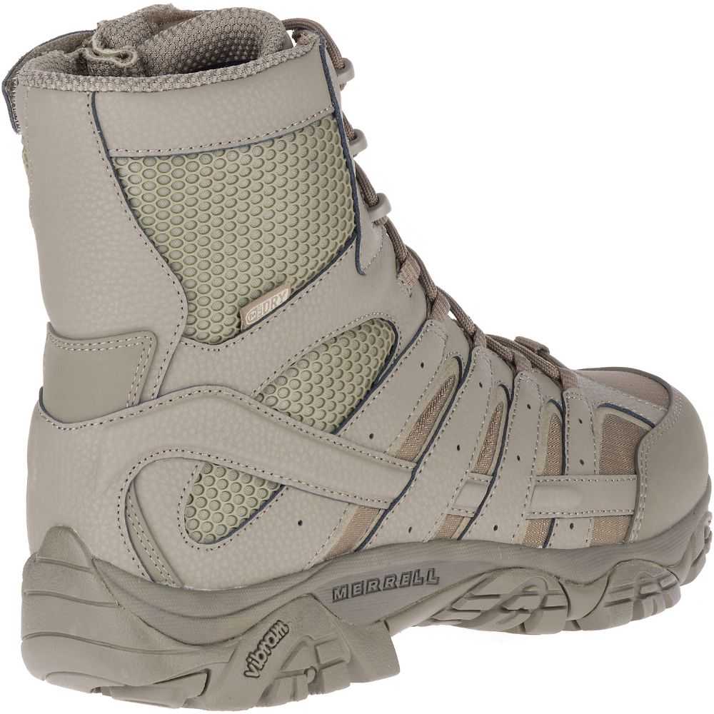 Botas De Seguridad Merrell Moab 2 8 Tactical Hombre Grises | México-3294686