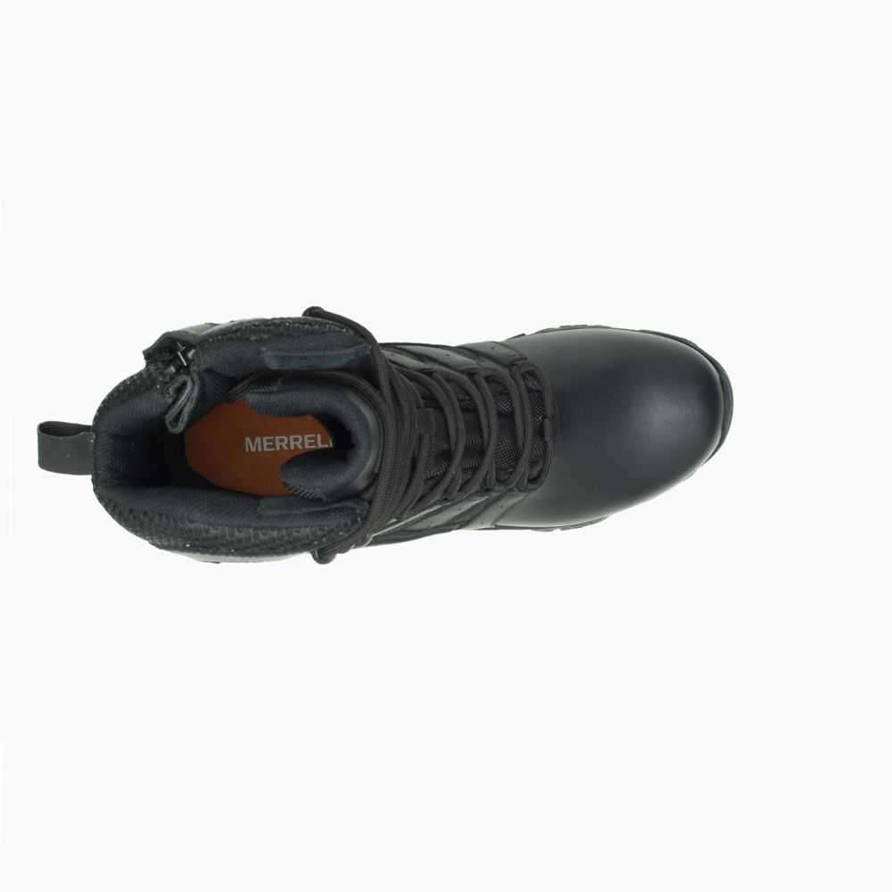 Botas De Seguridad Merrell Moab 2 Hombre Negros | México-4296826