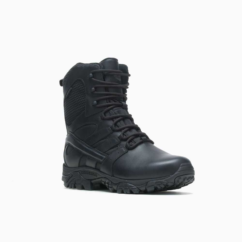 Botas De Seguridad Merrell Moab 2 Hombre Negros | México-4296826