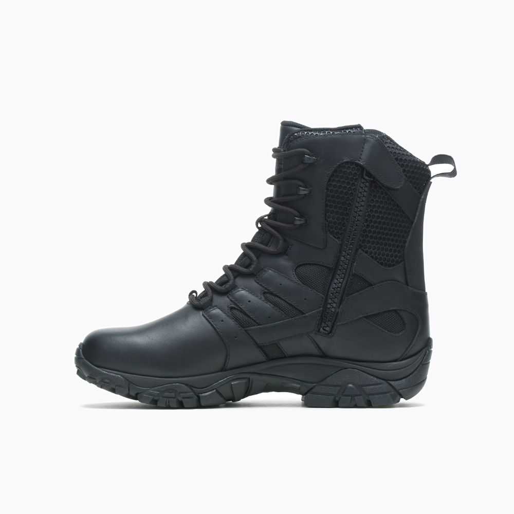 Botas De Seguridad Merrell Moab 2 Hombre Negros | México-4296826