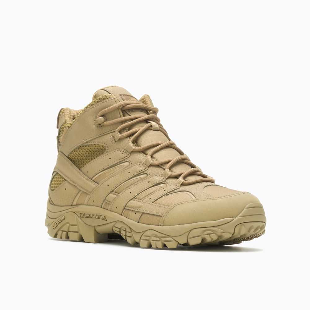 Botas De Seguridad Merrell Moab 2 Mid Tactical Hombre Marrom | México-4287960