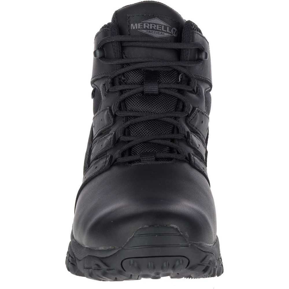 Botas De Seguridad Merrell Moab 2 Mid Tactical Hombre Negros | México-6807342