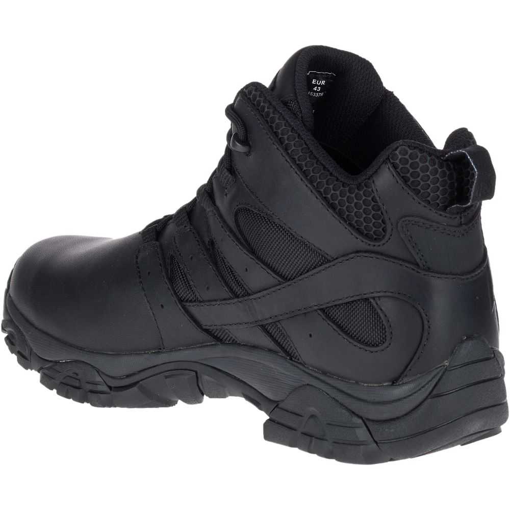 Botas De Seguridad Merrell Moab 2 Mid Tactical Hombre Negros | México-6807342