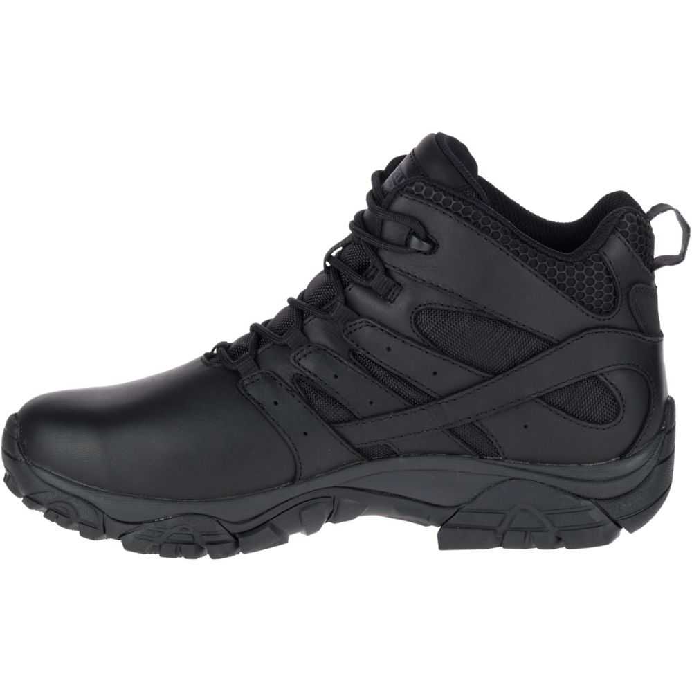 Botas De Seguridad Merrell Moab 2 Mid Tactical Hombre Negros | México-9286304