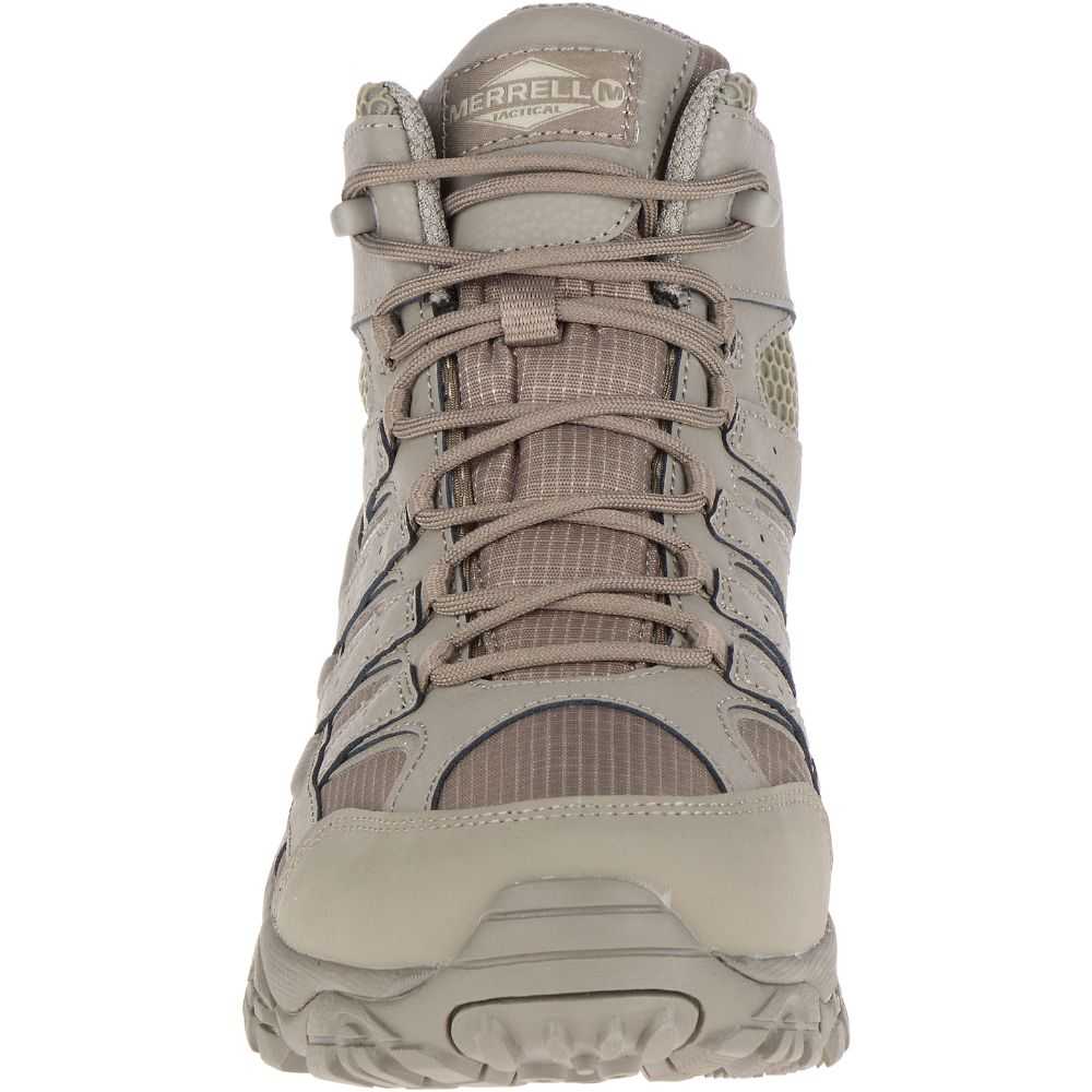 Botas De Seguridad Merrell Moab 2 Mid Tactical Hombre Grises | México-9327260