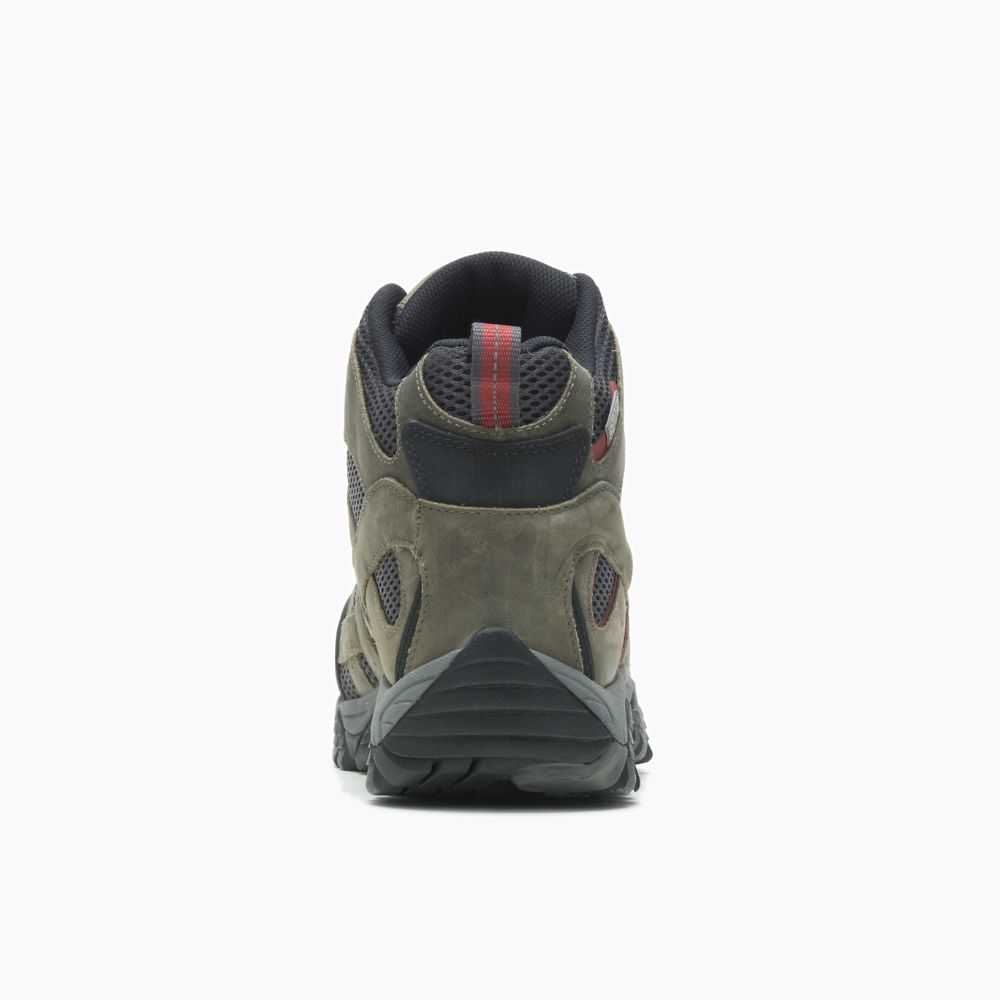 Botas De Seguridad Merrell Moab Vertex Mid Hombre Verdes Oscuro | México-0239264