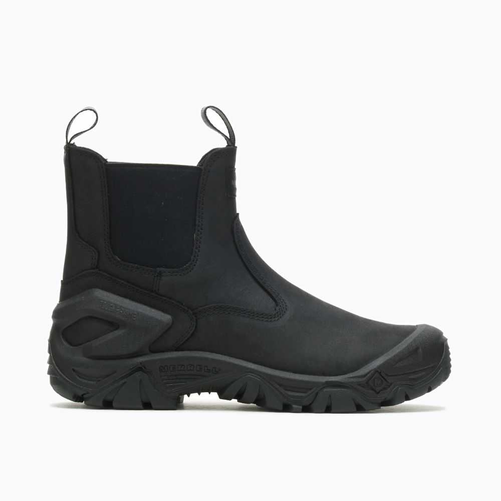 Botas De Seguridad Merrell Strongfield Hombre Negros | México-4832907