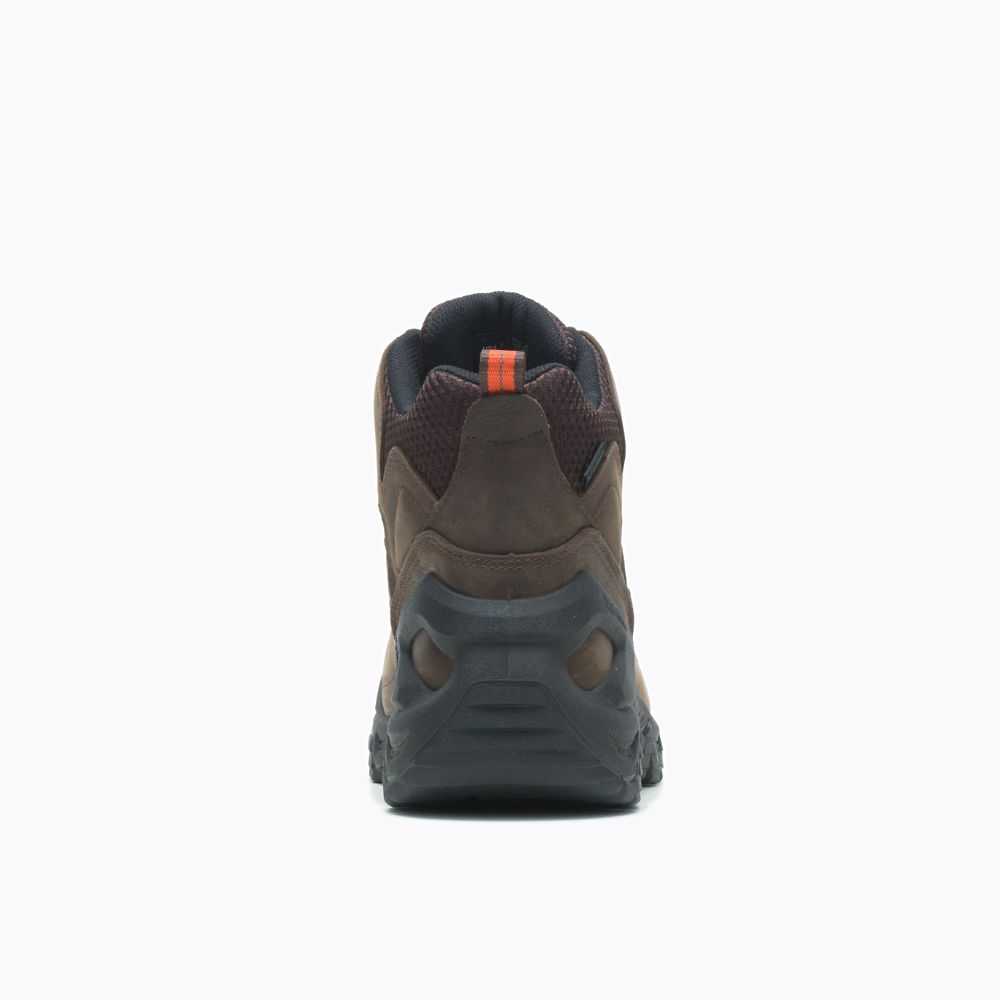 Botas De Seguridad Merrell Strongfield Hombre Marrom Oscuro | México-7084232