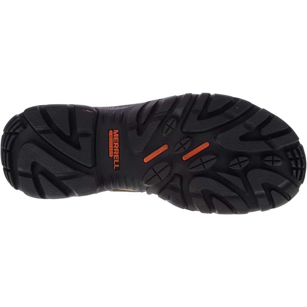 Botas De Seguridad Merrell Strongfield Hombre Marrom Oscuro | México-7636204