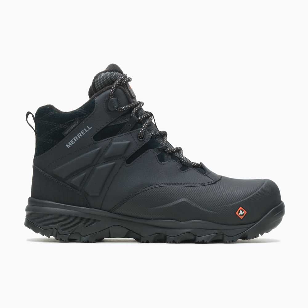 Botas De Seguridad Merrell Thermo Adventure 6 Ice+ Hombre Negros | México-2340728