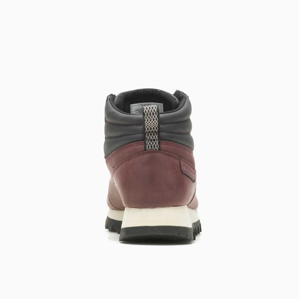 Botas De Senderismo Merrell Alpine Mujer Vino | México-6028432