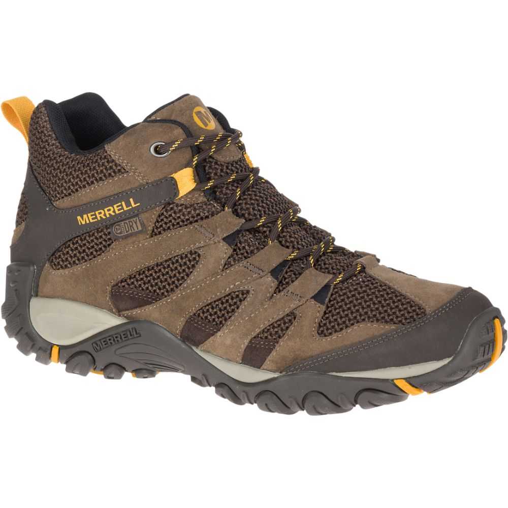 Botas De Senderismo Merrell Alverstone Mid Hombre Grises | México-2807963