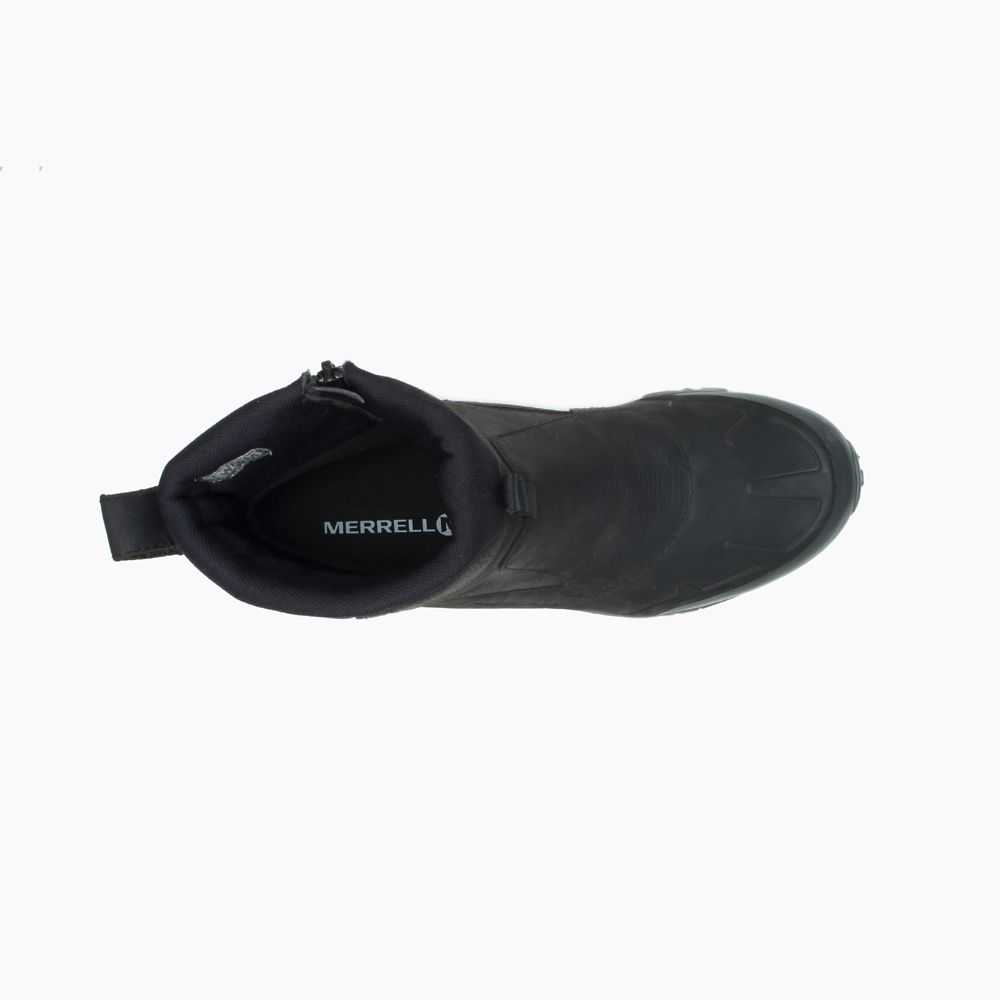 Botas De Senderismo Merrell Coldpack Ice+ 8 Zip Hombre Negros | México-4728026