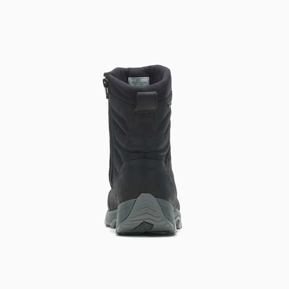 Botas De Senderismo Merrell Coldpack Ice+ 8 Zip Hombre Negros | México-4728026