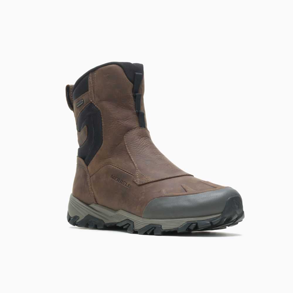 Botas De Senderismo Merrell Coldpack Ice+ 8 Zip Hombre Marrom | México-6927236