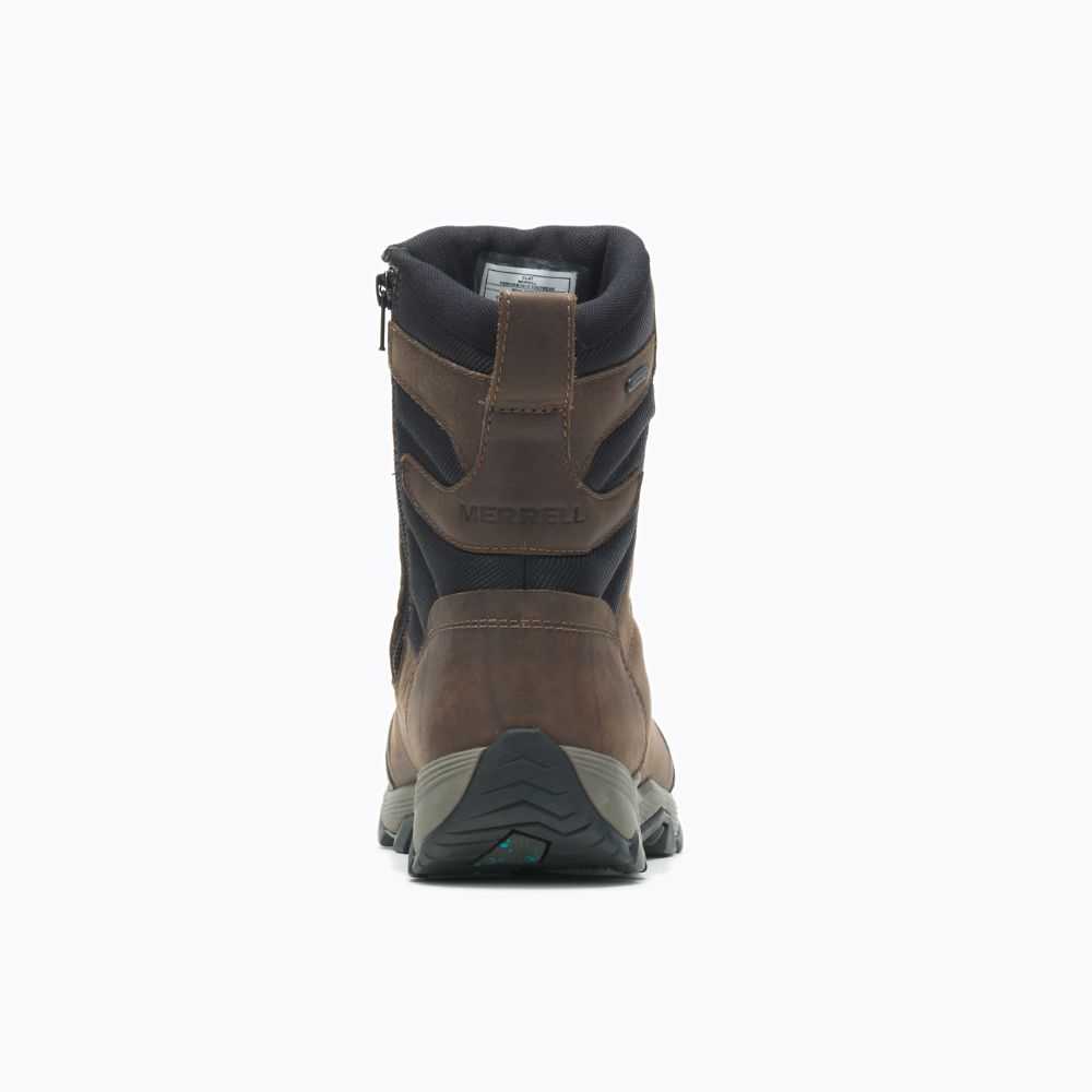 Botas De Senderismo Merrell Coldpack Ice+ 8 Zip Hombre Marrom | México-6927236