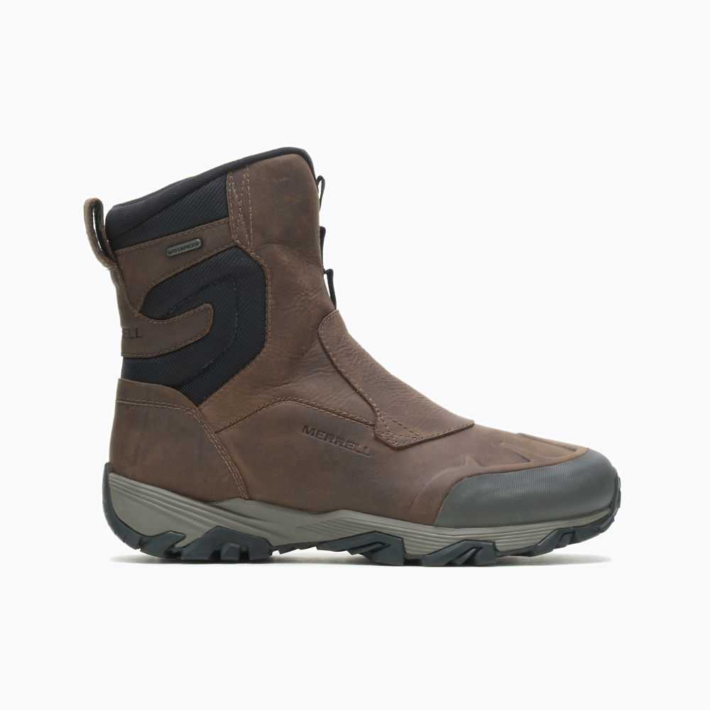 Botas De Senderismo Merrell Coldpack Ice+ 8 Zip Hombre Marrom | México-6927236