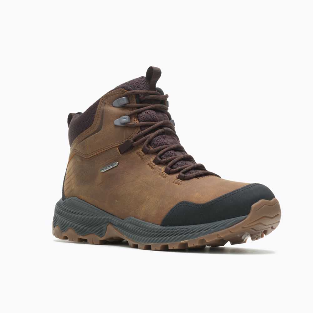 Botas De Senderismo Merrell Forestbound Mid Hombre Marrom | México-0692683