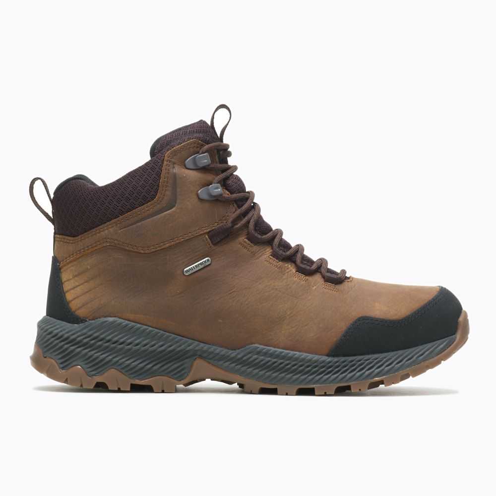 Botas De Senderismo Merrell Forestbound Mid Hombre Marrom | México-0692683