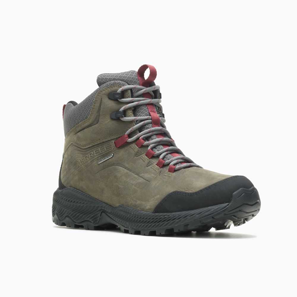 Botas De Senderismo Merrell Forestbound Mid Hombre Grises | México-2602397