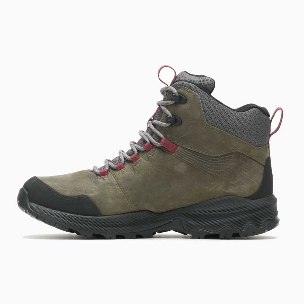 Botas De Senderismo Merrell Forestbound Mid Hombre Grises | México-2602397