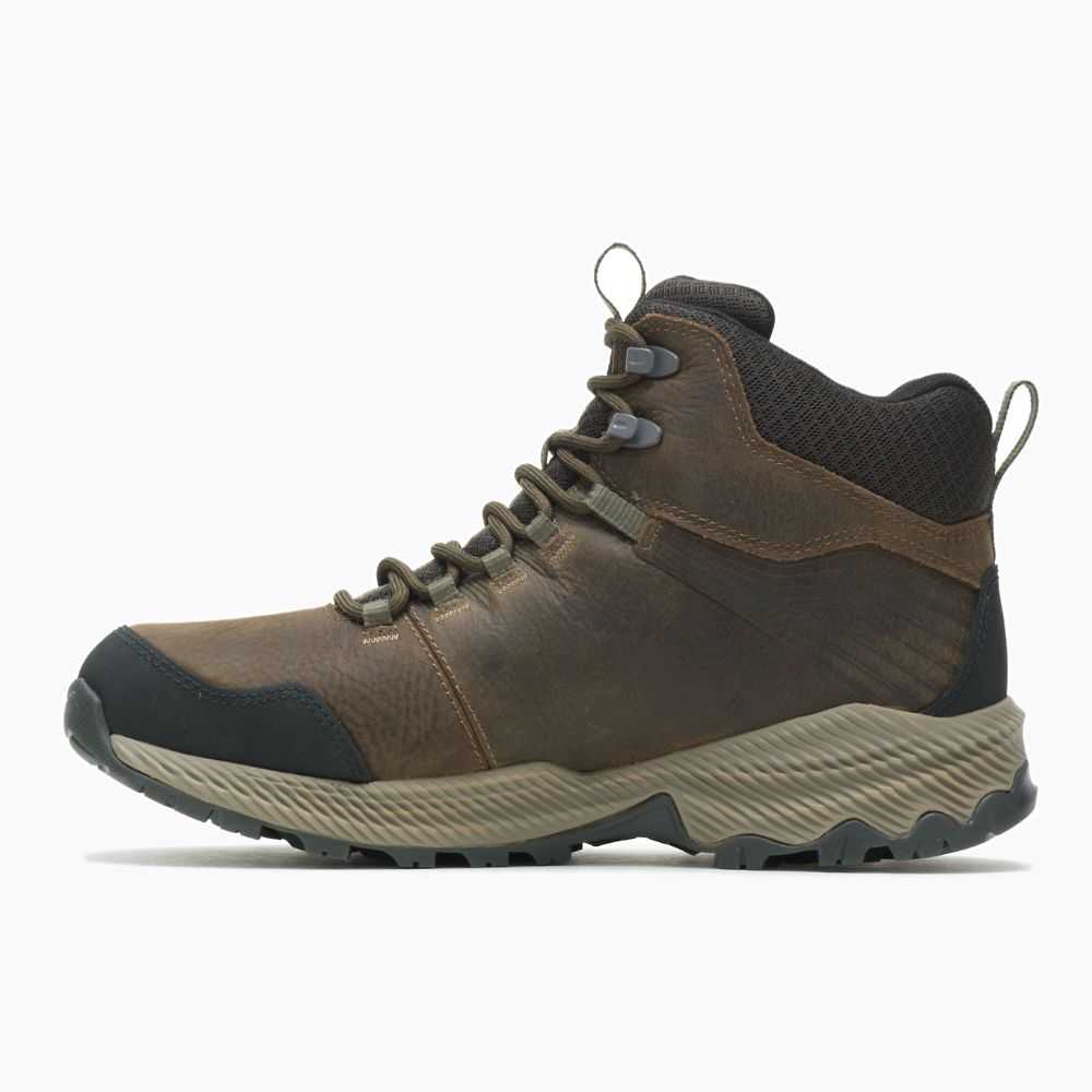 Botas De Senderismo Merrell Forestbound Mid Hombre Marrom | México-6278694