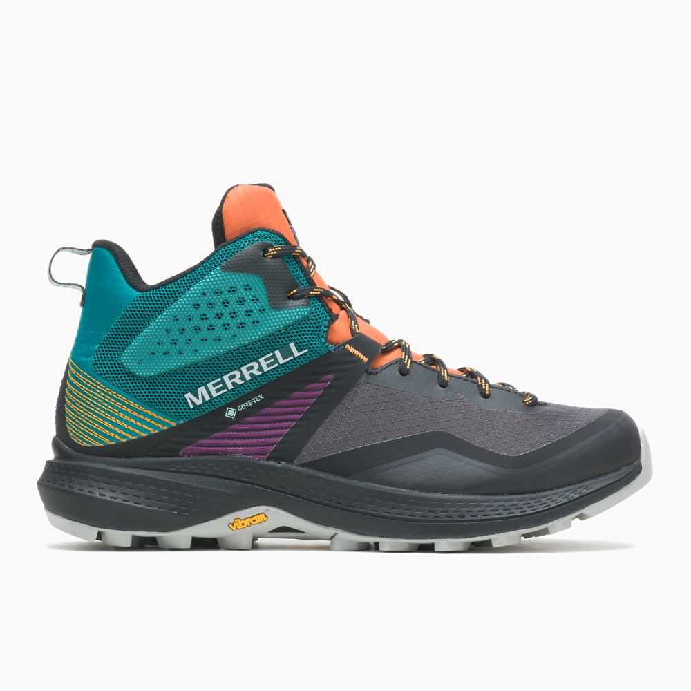 Botas De Senderismo Merrell MQM 3 Mid GORE-TEX® Mujer Marrom Turquesa | México-2830267