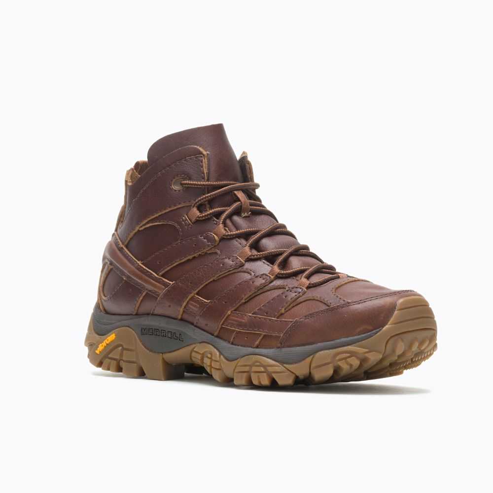 Botas De Senderismo Merrell Moab 2 Decon Mid Hombre Marrom | México-0242376