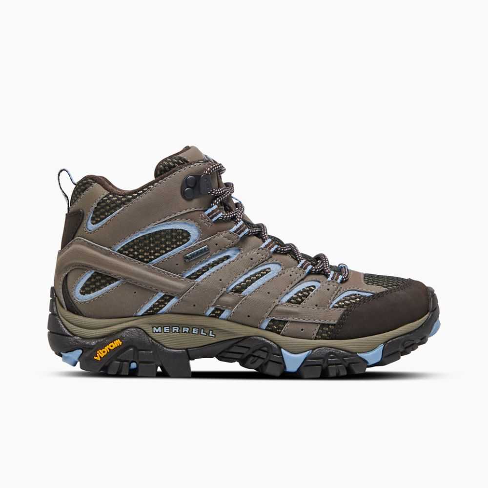 Botas De Senderismo Merrell Moab 2 Mid GORE-TEX® Mujer Grises | México-2687342